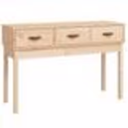vidaXL Table console 114x40x75 cm Bois massif de pin