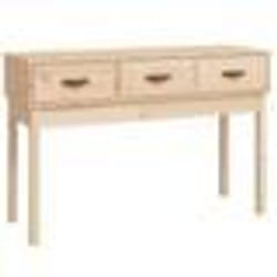 vidaXL Table console 114x40x75 cm Bois massif de pin