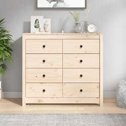 Vidaxl - Armoire latérale 100x40x90 cm Bois de pin massif