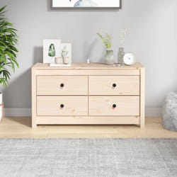 Armoire latérale 100x40x54 cm Bois de pin massif Vidaxl