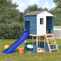 Vous voulez donner à vos enfants la liberté de jouer à la maison ? Cet ensemble de jeu d'extérieur en bois transforme votre j ...