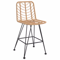 VidaXL 319430 chaise d'extérieur Terrace Polyéthylène, Polyuréthane, Acier