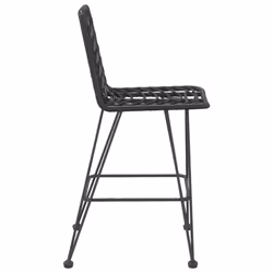 VidaXL 319431 chaise d'extérieur Terrace Polyéthylène, Polyuréthane, Acier Noir - Vue supplémentaire 4