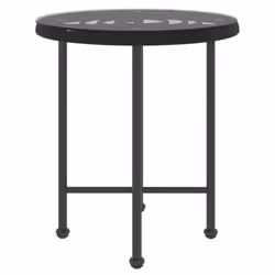 VidaXL 319433 table de jardin Noir