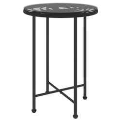 VidaXL 319435 table de jardin Noir