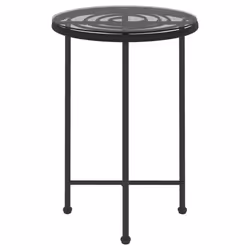VidaXL 319435 table de jardin Noir - Vue supplémentaire 3