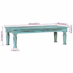 VidaXL 350675 Table à café, latérale et de salon - Vue supplémentaire 7