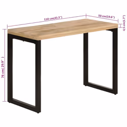 VidaXL 350679 table de cuisine et de salle à manger - Vue supplémentaire 8