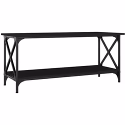 Ajoutez une touche d'élégance à votre salon avec cette table basse classique. Matériau robuste : le bois d'ingénierie est d'u ...