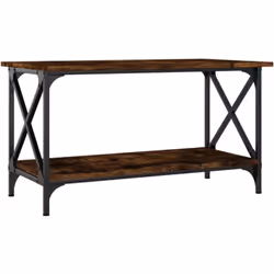 Ajoutez une touche d'élégance à votre salon avec cette table basse classique. Matériau robuste : le bois d'ingénierie est d'u ...