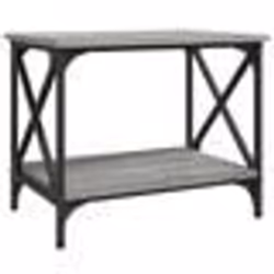 vidaXL Table d'appoint Sonoma gris 55x38x45 cm Bois d'ingénierie