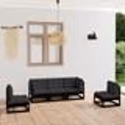 vidaXL Paniers à gabions arqués 7 pcs 200x30x140/160 cm Fer galvanisé