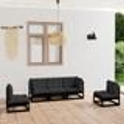 vidaXL Paniers à gabions arqués 7 pcs 200x30x140/160 cm Fer galvanisé