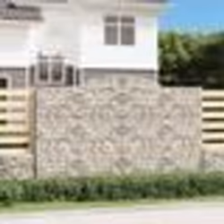vidaXL Paniers à gabions arqués 20 pcs 300x50x180/200 cm fer galvanisé