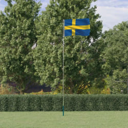 Drapeau Suède vidaXL