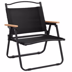 VidaXL 319482 chaise d'extérieur Terrace Oxford, Acier Noir