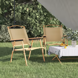 VidaXL 319484 chaise d'extérieur Terrace Oxford, Acier Beige