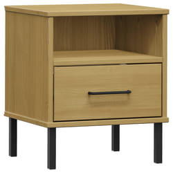 VidaXL 350970 Table de nuit et table de chevet Marron