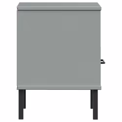 VidaXL 350971 Table de nuit et table de chevet Gris - Vue supplémentaire 6