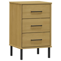 VidaXL 350976 Table de nuit et table de chevet Marron