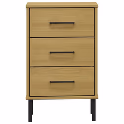 VidaXL 350976 Table de nuit et table de chevet Marron - Vue supplémentaire 4