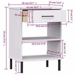 VidaXL 351002 Table à café, latérale et de salon - Vue supplémentaire 8