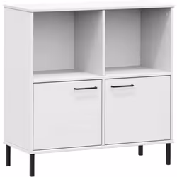 VidaXL 351017, Blanc, Métal, Bois, Bois de pin, 900 mm, 350 mm