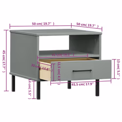 VidaXL 351031 Table à café, latérale et de salon - Vue supplémentaire 8