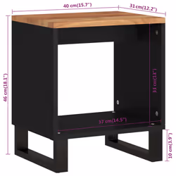 VidaXL 350641 Table à café, latérale et de salon - Vue supplémentaire 8