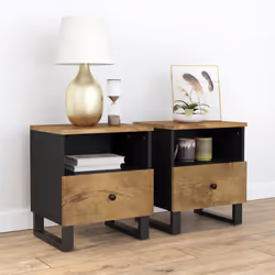 VidaXL 350655 Table de nuit et table de chevet