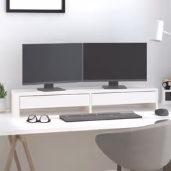 Ce support pour moniteur classique en bois au design minimaliste apporte une belle touche à votre espace de vie actuel. Bois ...