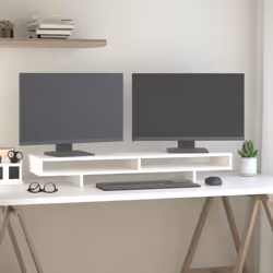 Ce support pour moniteur classique en bois au design minimaliste apporte une belle touche à votre espace de vie actuel. Bois ...
