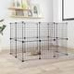 vidaXL Support de moniteur Blanc 100x27x15 cm Bois de pin solide