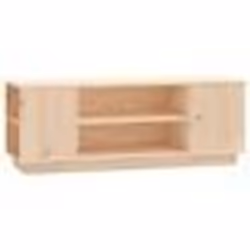 vidaXL Meuble TV 110x35x40,5 cm Bois de pin massif