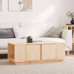vidaXL Table basse 110x50x40 cm Bois massif de pin