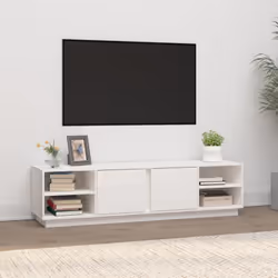 Ce meuble TV tendance, doté d'un design épuré et élégant, est conçu pour être un supplément décoratif et pratique à la décora ...