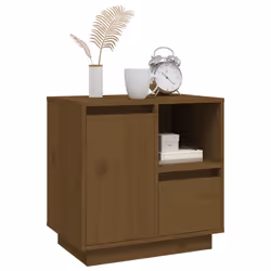 VidaXL 814485 Table de nuit et table de chevet Marron - Vue supplémentaire 4