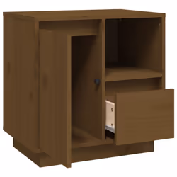 VidaXL 814485 Table de nuit et table de chevet Marron - Vue supplémentaire 8