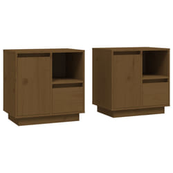 VidaXL 814486 Table de nuit et table de chevet Marron