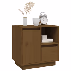 VidaXL 814486 Table de nuit et table de chevet Marron - Vue supplémentaire 5