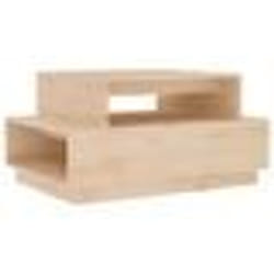 vidaXL Table basse 80x55x40,5 cm Bois massif de pin