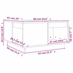 VidaXL 814531 Table à café, latérale et de salon - Vue supplémentaire 8