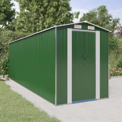 vidaXL Abri de jardin Vert 192x606x223 cm Acier galvanisé