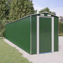 Cet abri de jardin indispensable est une excellente solution de stockage extérieur pour des articles tels que vos outils d'ex ...