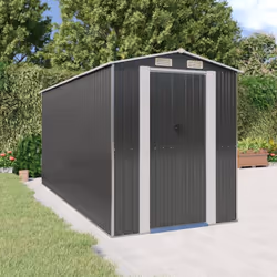 Cet abri de jardin indispensable est une excellente solution de stockage extérieur pour des articles tels que vos outils d'ex ...