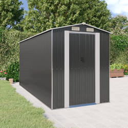 Vidaxl - Abri de jardin Anthracite 192x440x223 cm Acier galvanisé