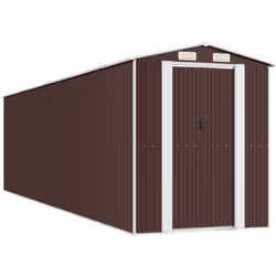 Cet abri de jardin indispensable est une excellente solution de stockage extérieur pour des articles tels que vos outils d'ex ...