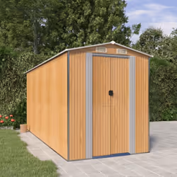 Cet abri de jardin indispensable est une excellente solution de stockage extérieur pour des articles tels que vos outils d'ex ...