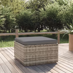 Ce repose-pied de jardin tendance, au design élégant et contemporain, est un excellent choix pour manger ou vous détendre dan ...