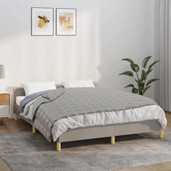 Couverture Lestée Gris 120x180 Cm 9 Kg Tissu